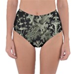 Weave Haeckel Lichenes Photobionten Reversible High-Waist Bikini Bottoms