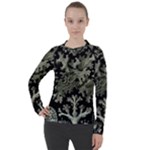 Weave Haeckel Lichenes Photobionten Women s Pique Long Sleeve T-Shirt