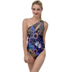 Authentic Aboriginal Art - Discovering Your Dreams To One Side Swimsuit