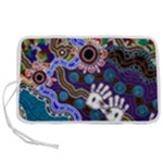 Authentic Aboriginal Art - Discovering Your Dreams Pen Storage Case (M)