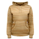 Light Wooden Texture, Wooden Light Brown Background Women s Pullover Hoodie