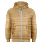 Light Wooden Texture, Wooden Light Brown Background Men s Zipper Hoodie