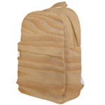 Light Wooden Texture, Wooden Light Brown Background Classic Backpack