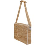 Light Wooden Texture, Wooden Light Brown Background Cross Body Office Bag