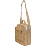 Light Wooden Texture, Wooden Light Brown Background Crossbody Day Bag