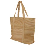 Light Wooden Texture, Wooden Light Brown Background Zip Up Canvas Bag