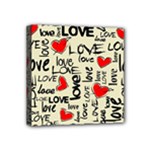 Love Abstract Background Love Textures Mini Canvas 4  x 4  (Stretched)