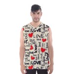 Love Abstract Background Love Textures Men s Basketball Tank Top