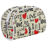 Love Abstract Background Love Textures Make Up Case (Medium)
