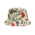 Love Abstract Background Love Textures Bucket Hat