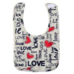 Love Abstract Background Love Textures Baby Bib