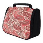 Paisley Red Ornament Texture Full Print Travel Pouch (Small)