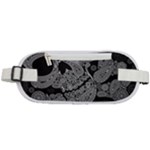Paisley Skull, Abstract Art Rounded Waist Pouch