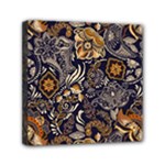Paisley Texture, Floral Ornament Texture Mini Canvas 6  x 6  (Stretched)