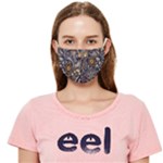 Paisley Texture, Floral Ornament Texture Cloth Face Mask (Adult)