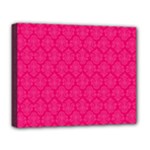 Pink Pattern, Abstract, Background, Bright Deluxe Canvas 20  x 16  (Stretched)