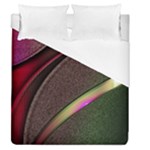 Pattern Texture Leaves Duvet Cover (Queen Size)