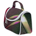 Pattern Texture Leaves Satchel Handbag