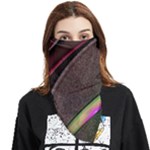 Pattern Texture Leaves Face Covering Bandana (Triangle)