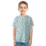 Round Ornament Texture Kids  Sport Mesh T-Shirt