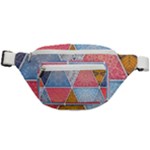 Texture With Triangles Fanny Pack