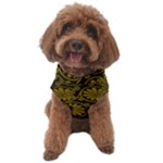 Yellow Floral Pattern Floral Greek Ornaments Dog Sweater