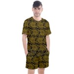  Men s Mesh T-Shirt and Shorts Set