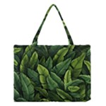 Green leaves Medium Tote Bag