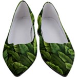 Green leaves Women s Block Heels 