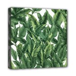 Tropical leaves Mini Canvas 8  x 8  (Stretched)