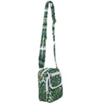 Tropical leaves Shoulder Strap Belt Bag