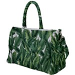 Tropical leaves Duffel Travel Bag