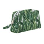 Tropical leaves Wristlet Pouch Bag (Medium)