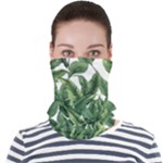 Tropical leaves Face Seamless Bandana (Adult)