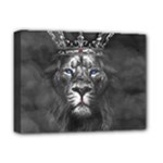 Lion King Of The Jungle Nature Deluxe Canvas 16  x 12  (Stretched) 
