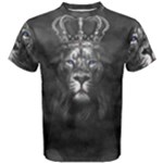 Lion King Of The Jungle Nature Men s Cotton T-Shirt