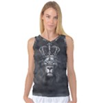 Lion King Of The Jungle Nature Women s Basketball Tank Top