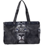 Lion King Of The Jungle Nature Canvas Work Bag