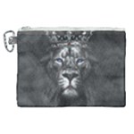 Lion King Of The Jungle Nature Canvas Cosmetic Bag (XL)