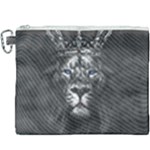 Lion King Of The Jungle Nature Canvas Cosmetic Bag (XXXL)