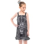 Lion King Of The Jungle Nature Kids  Overall Dress