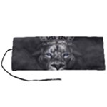 Lion King Of The Jungle Nature Roll Up Canvas Pencil Holder (S)