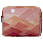 Mountains Sunset Landscape Nature Make Up Pouch (Large)