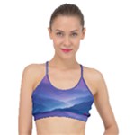 Valley Night Mountains Basic Training Sports Bra