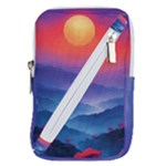 Valley Night Mountains Belt Pouch Bag (Small)