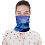 Valley Night Mountains Face Covering Bandana (Adult)