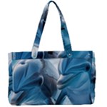 Dolphin Swimming Sea Ocean Canvas Work Bag