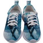 Dolphin Swimming Sea Ocean Kids Athletic Shoes