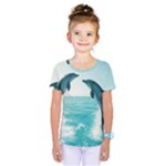 Dolphin Sea Ocean Kids  One Piece T-Shirt