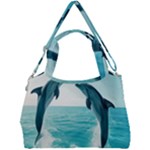 Dolphin Sea Ocean Double Compartment Shoulder Bag